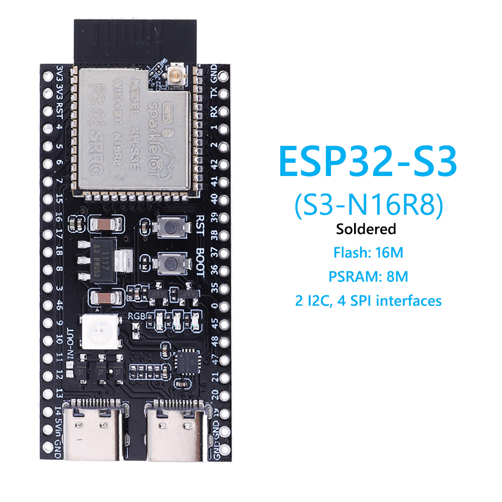 ESP32 S3 개발 보드 및 확장 어댑터 키트 2.4 - Esp32 S3 Development Board Lot 리뷰 및 가격