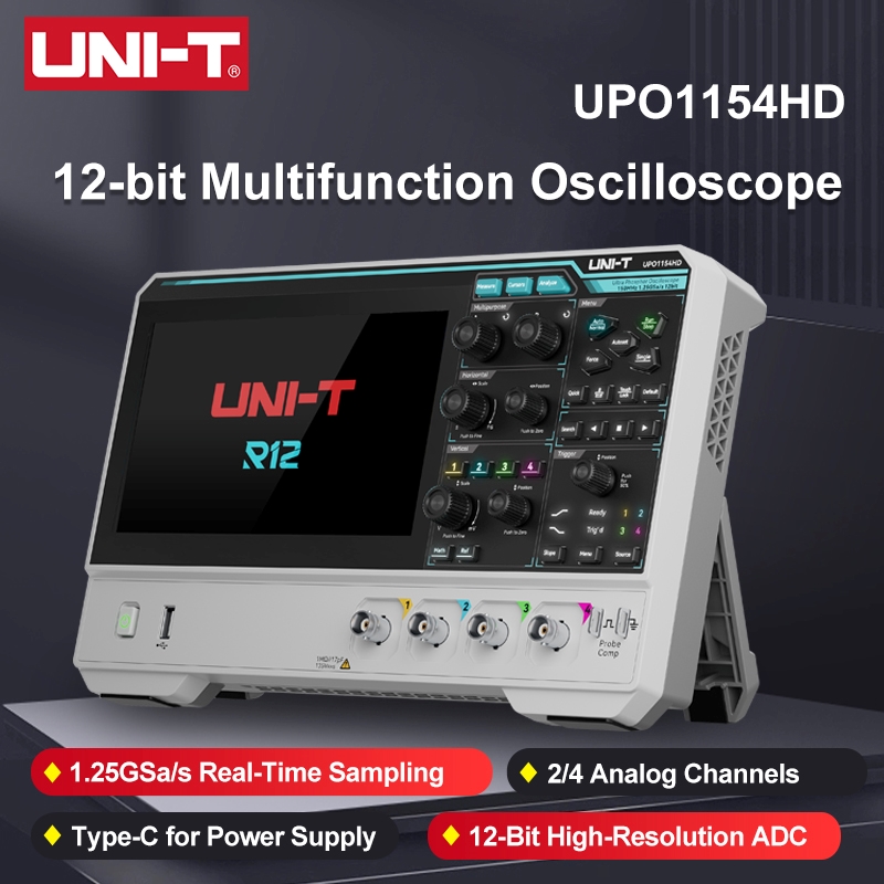 UNI-T UPO1154HD UPO1082HD 오실로스 - Signal Generator Spectrum Analyzer 리뷰 및 가격