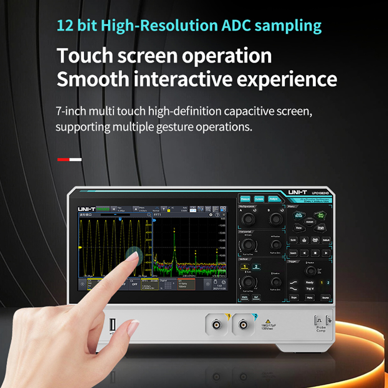 UNI-T UPO1154HD UPO1082HD 오실로스 - Signal Generator Spectrum Analyzer 리뷰 및 가격
